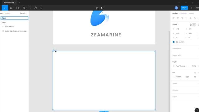 Business Card - Figma Design