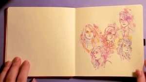 Обзор Осеннего Скетчбука / Autumn Sketchbook Review