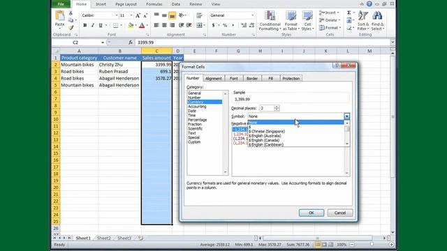 Excel Tutorial #09: Automatic typing
