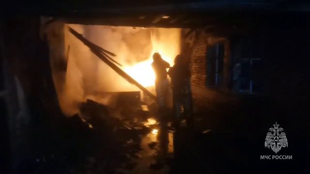 Пожар в жилом доме, город Пенза.