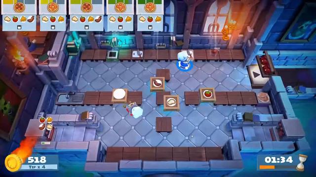 Bigger, Hotter, Doughier - Overcooked 2 - Episode 5 смотреть онлайн