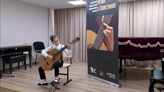 Саттарова Екатерина (Группа 9-10лет)
Х. Сагрерас  Мазурка, Х. Аспиазу  El Vito