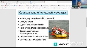 Зал персональной конференции Advant Travel