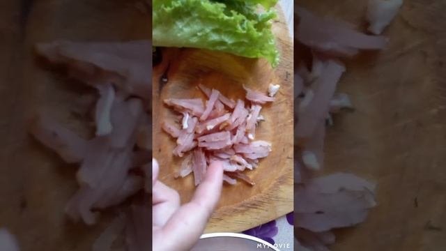 Просто и очень вкусно!  Готовим сэндвич!