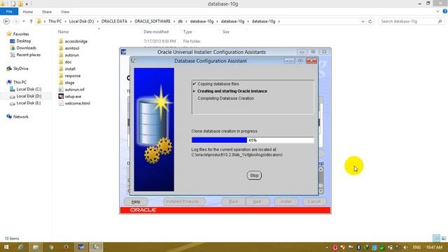 installation Oracle 10g Database & Forms 6i