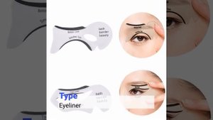 Трафареты для макияжа глаз