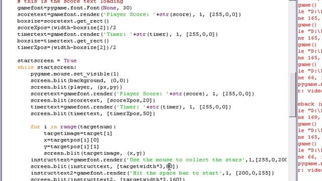 Python - Pygame Lesson - Star Catcher - Part 12: game timer added смотреть онлайн