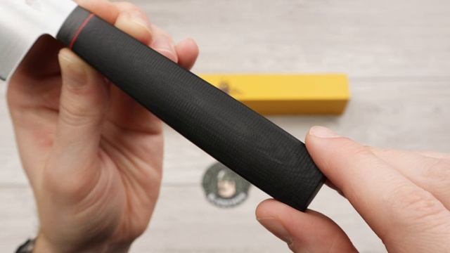 Кухонный нож Сантоку OWL SA160 F, N690 Cryo, G10 Black смотреть онлайн