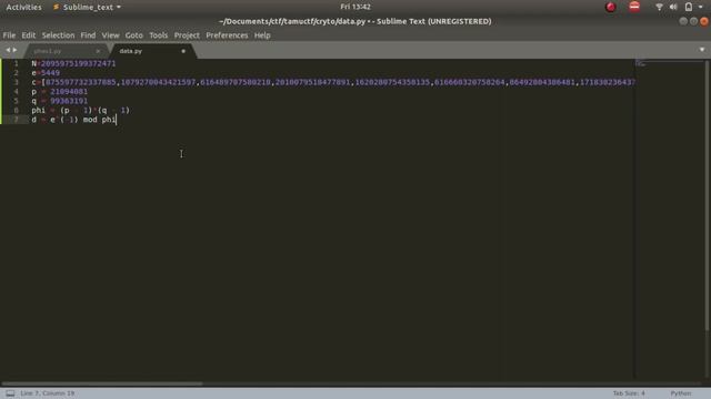 Basic RSA | Cryptography | Tamuctf 2021 | CTF смотреть онлайн