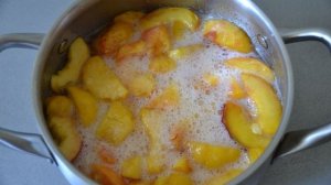 Варенье из персиков с лимоном