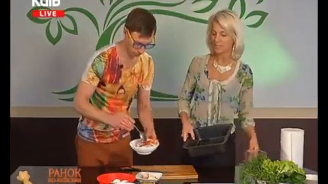 Коста Рикки Абзац, Новый канал готовит в гостях у Restoblonda фритата смотреть онлайн