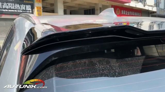 Autunik.com - Glossy Black Rear Roof Spoiler Wing for BMW X3 G01 2018+ sp81 смотреть онлайн