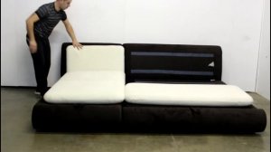 Как центруются подушки на угловом диване Кормак - для сборщиков и продавцов салонов.