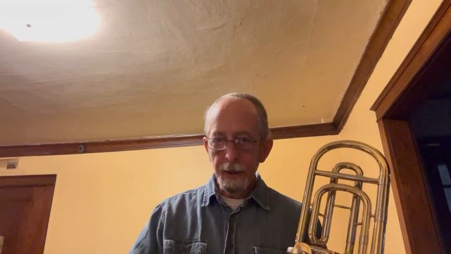 Rubank Intermediate Method for Trombone, page 41 with comments смотреть онлайн