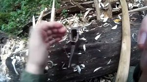 Немного о насадке таёжного топора обратным всадом