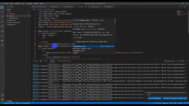 Microservicios-Deploy Flask app en AWS EC2(Amazon linux) con Postgres ,pgAdmin usando docker-compos смотреть онлайн