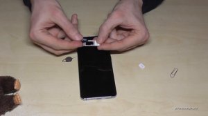 Samsung Galaxy S20 (Plus/Ultra): How to insert the microSD card. Installation of the micro SD