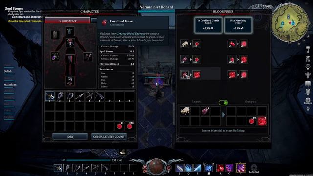 V Rising Greater Blood Essence Guide - How To Get Greater Blood Essence  - Greater Blood Essence