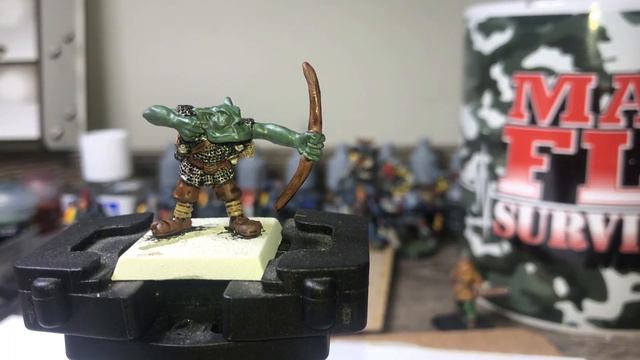 Oldhammer How I painted my Orc and general chat about Games Workshop paints from the 80's смотреть онлайн