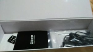 Зеркало регистратор DEXP распаковка