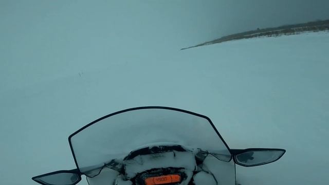 На рыбалку на снегоходе Lynx 69 ranger 900 ACE Turbo