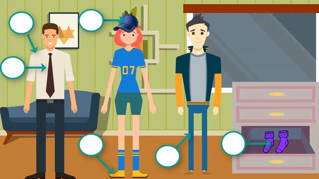 Clothes - Listening Exercise for A1 students смотреть онлайн