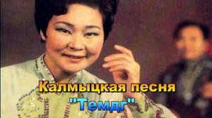 Калмыцкая песня "Темдг". Элиста. Калмыкия.