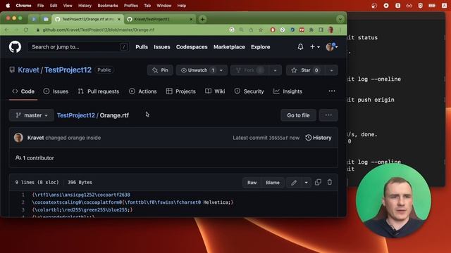 25. Git pull. Тягнемо дані з віддаленого репозиторіія на локальний смотреть онлайн