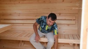 Базовая комплектация бани-бочки "Парна"