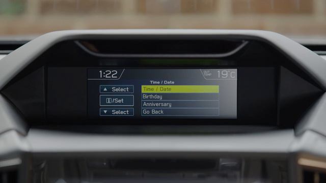 2019 Subaru Forester - Adjusting Date, Time & Clock Settings смотреть онлайн