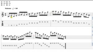 Parallel Horizons  Bloodstains (Lead Demonstration & Tabs)