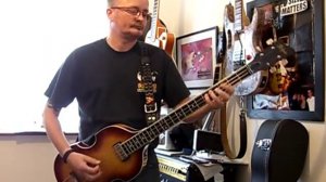 hofner bass drive my car