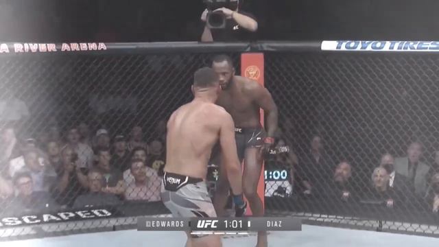 Nate Diaz vs Leon Edwards смотреть онлайн