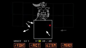 Ни Царапины с Андайн (Undertale)