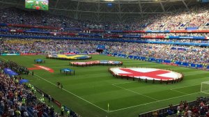 Sweden - England. FIFA World Cup - 2018, Samara, Russia