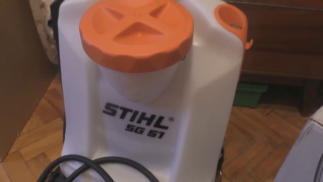 Опрыскиватель садовый Stihl SG 51. смотреть онлайн