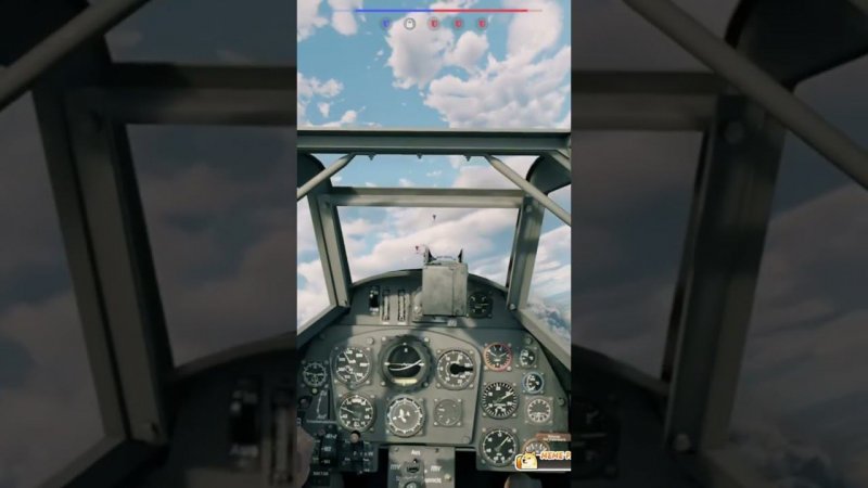 Bf-109K-4 vs Ла-5ФН #gaming #gameplay #gaijin #enlisted #shortvideo #shorts