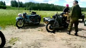 Мотопоход на Днепр МТ-11, МТ10-36, МТ-16, Урал-66, ИМЗ 8.103.10.Лес, грязь, трасса, грунт