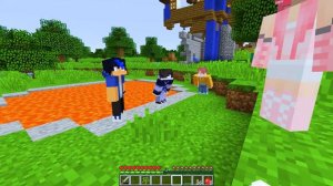 From HUMAN To ROBOT Story In Minecraft!