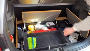 Фальшпол в багажник киа рио х лайн