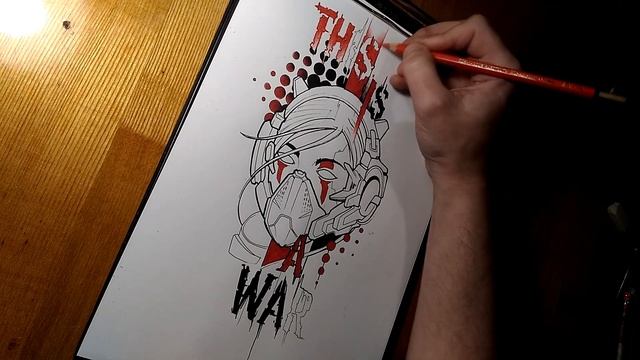 Єскіз для татуювання "Cyberpunk Girl " - VOLYA-ART смотреть онлайн