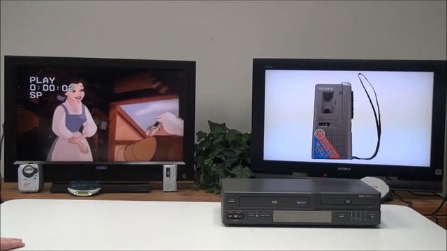 GoVideo DVD VHS Player Combination Player DV1040 Product Demo смотреть онлайн