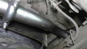 Прямоток на LADA GRANTA паук+резонатор+глушитель