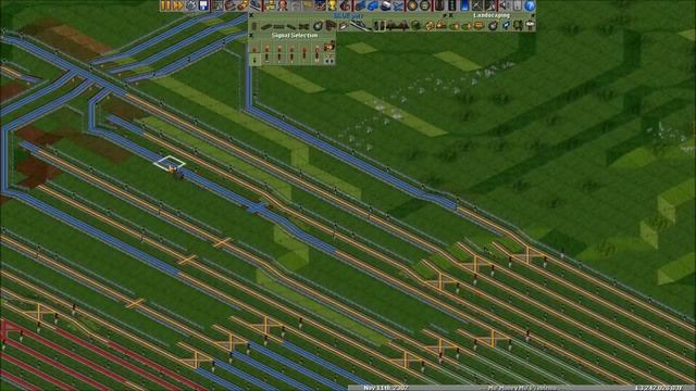 OpenTTD: Building a Massive Train Merger смотреть онлайн