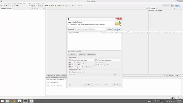 Using the Eclipse Java IDE with LibGDX
