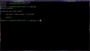 Компиляция C++ из терминала. Универсальный способ. C++ compilation in terminal.