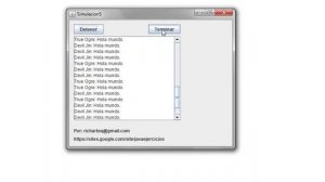 Java Threads Swing - Simulación 5