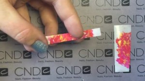 CND™ Shellac™ with Vinylux™ Decals - Short & Sharp Nail Art Design