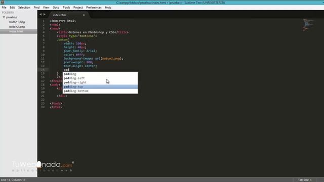 Como crear botones en Photoshop y CSS para web смотреть онлайн