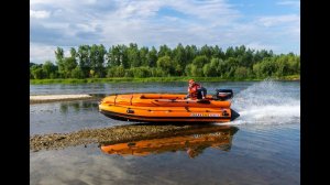 ПВХ лодка Солар 470 Стрела с мотором MERCURY 50 насадка Outboard Jets. Обзор и тесты от Флагман24